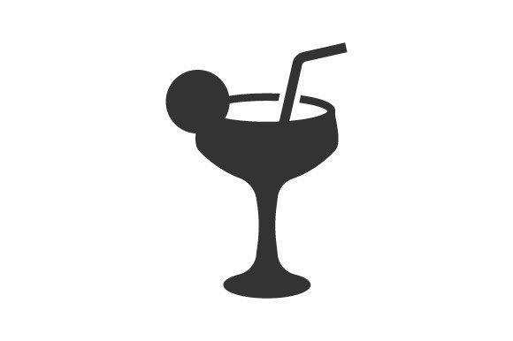 Cocktail Drink Icon: A Versatile Design Element for Modern Projects