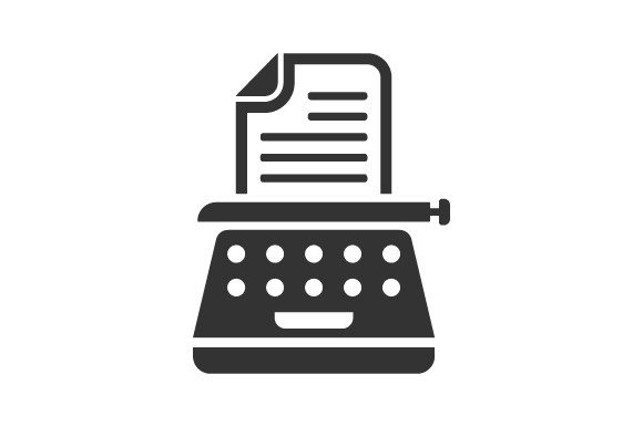 Discover the Versatile Typewriter Icon for Your Design Projects