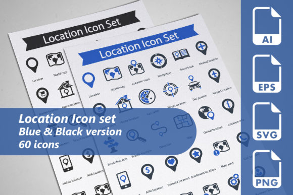 Explore the Versatile Location Icon Set