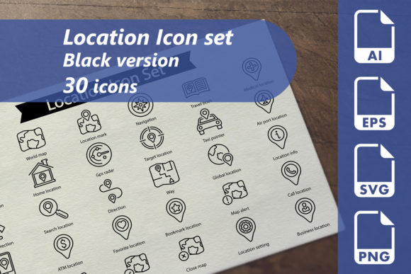 Exploring the Versatility of Location Line Icon Set for Modern Design Projects