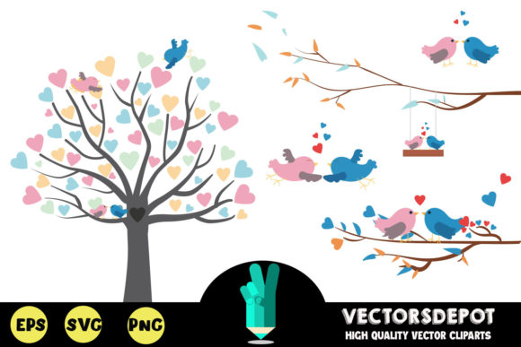 Tree of Love Clipart: Elevate Your Creative Projects