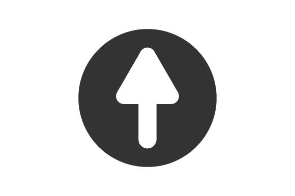 Understanding and Utilizing the Arrow, Up Icon: A Beautifully Designed Glyph for Diverse Projects