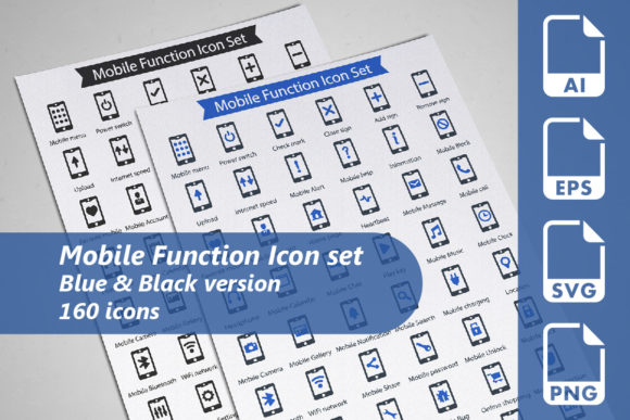 Unlocking Design Potential with the Mobile Function Icon Set